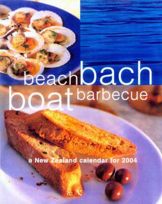 Beach Bach Boat Barbecue Calendar