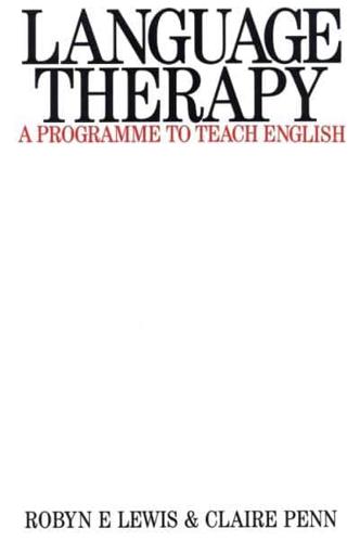 Language Therapy