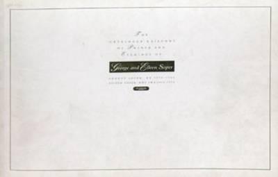 The Catalogue Raisonné of Prints and Etchings of George and Eileen Soper