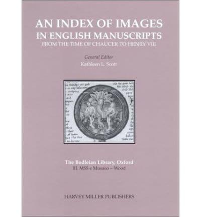 An Index of Images in English Manuscripts