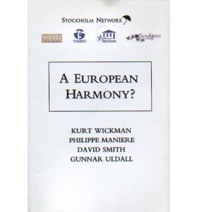 A European Harmony?