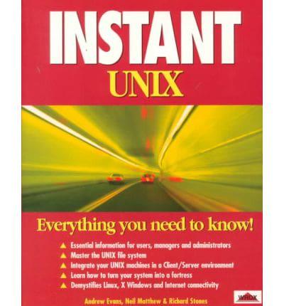 Instant UNIX