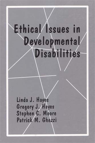 Ethical Issues In Developmental Disabilities