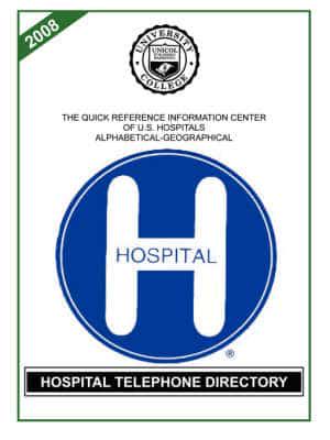 Hospital Telephone Directory, 2008