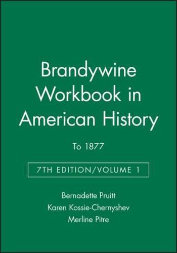 Brandywine Workbook in American History, Volume I