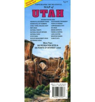 Recreational Map of Utah