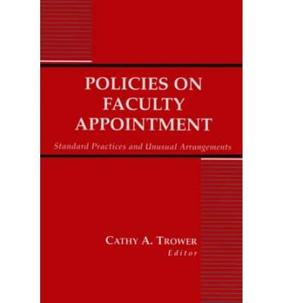 Policies on Faculty Appointment