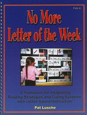 No More Letter of the Week