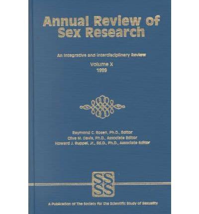 Annual Review of Sex Research 1999