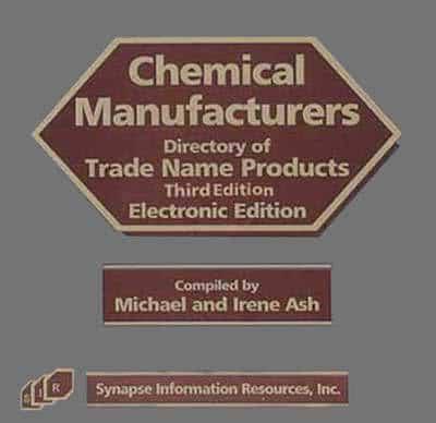 Chemical Manufacturers Directory of Trade Name Products