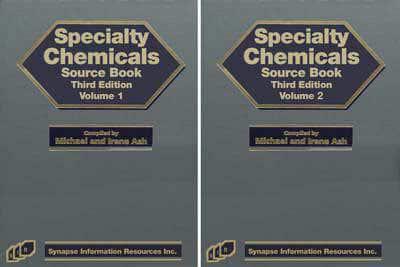 Speciality Chemicals Source Book