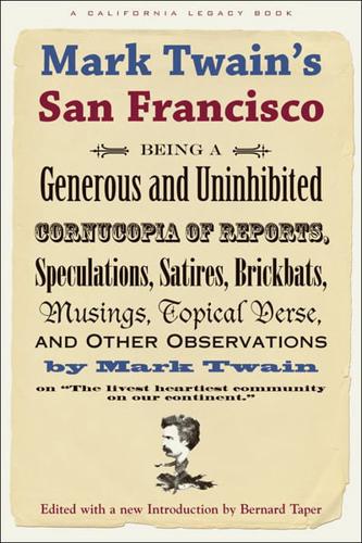 Mark Twain's San Francisco