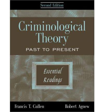 Criminological Theory