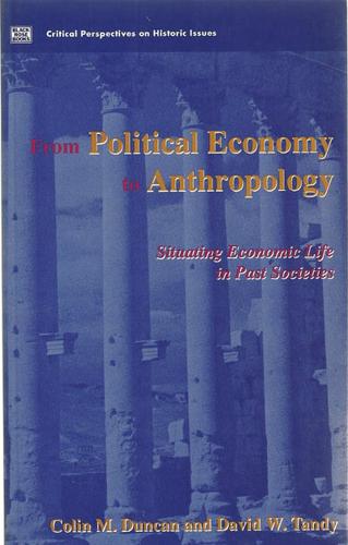 From Political Economy to Anthropology