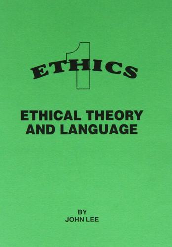 Ethical Theory and Language