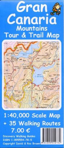 Gran Canaria Mountains Tour and Trail Map