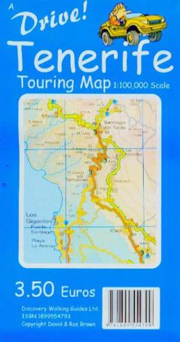 A Drive Tenerife Touring Map