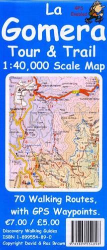 La Gomera Tour and Trail Map