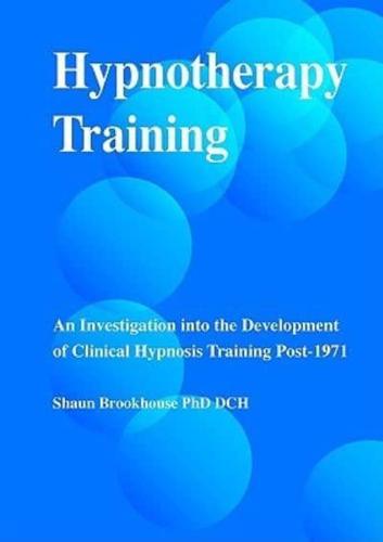 Hypnotherapy Training in the UK