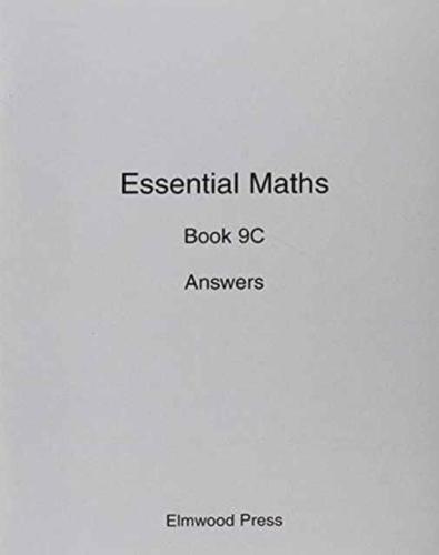 Essential Maths Book 9C Answers