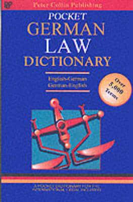 Pocket German Law Dictionary