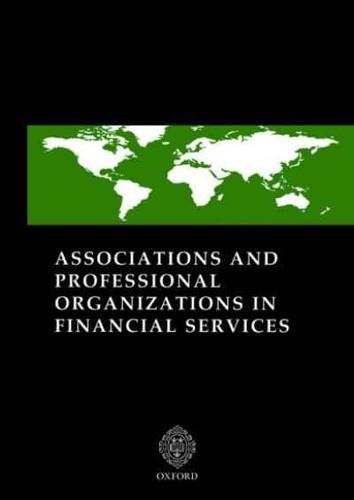 Associations & Professional Organisations in Financial Services