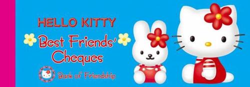 "hello Kitty" Best Friends' Cheques