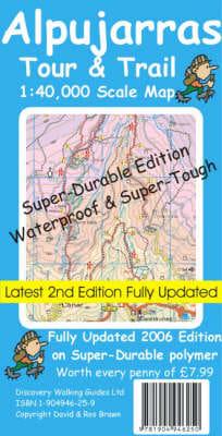 Apujarras Tour and Trail Map Super-Durable Version