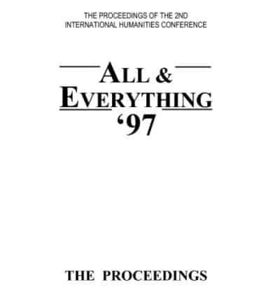 The Proceedings of the 2nd International Humanities Conference