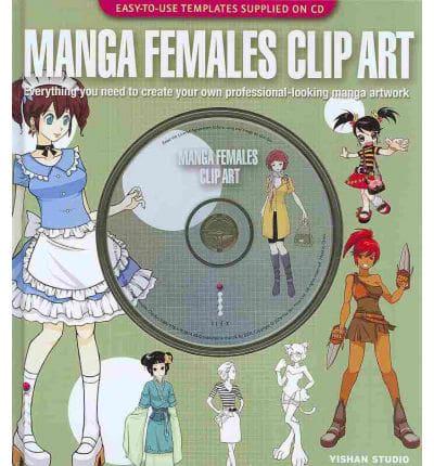 Manga Females Clip Art