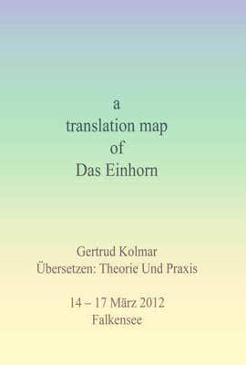 A Translation Map of Das Einhorn