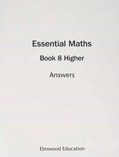 Essential Maths 8 Higher Answers