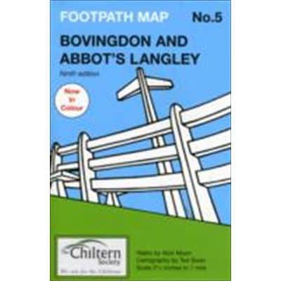 Chiltern Society Footpath Map No. 5 - Bovingdon and Abbots Langley