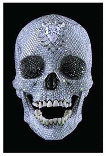 FOR THE LOVE OF GOD DIAMOND SKULL