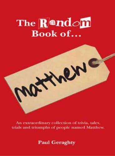 Random Book Of... Matthew