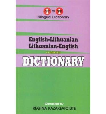 English-Lithuanian Lithuanian-English Dictionary