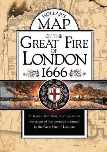 Map of the Great Fire of London, 1666