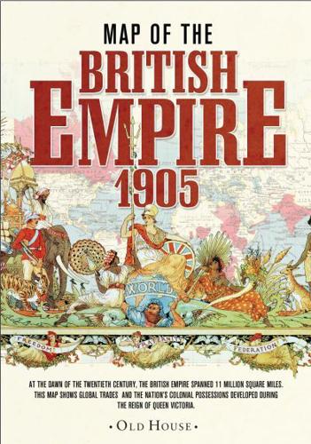 Map of the British Empire, 1905