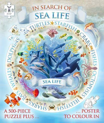 In Search of Sea Life Jigsaw and Poster