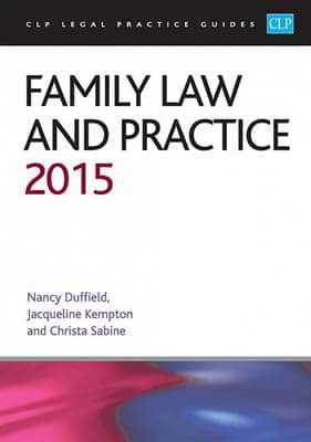 Family Law and Practice 2015