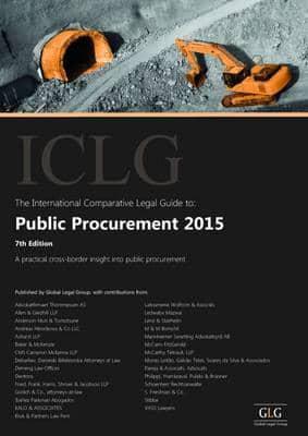 The International Comparative Legal Gudie To: Public Procurement 2015