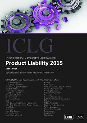 The International Comparative Legal Guide To: Product Liability 2015