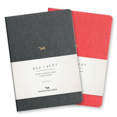 A Notebook For Bad Ideas - Red/lined
