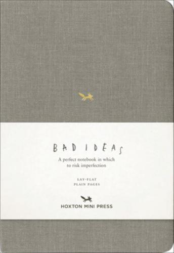 A Notebook For Bad Ideas - Grey/plain