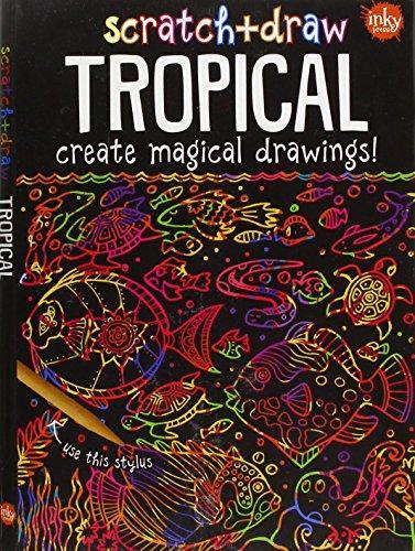 Scratch & Draw Tropical
