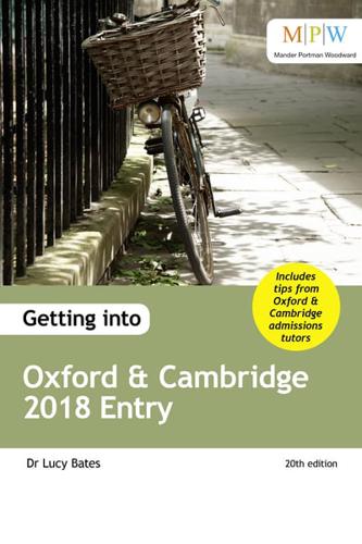 Getting Into Oxford & Cambridge. 2018 Entry