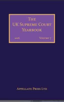 The Supreme Court Yearbook: Legal Year 2015-2016 Volume 7