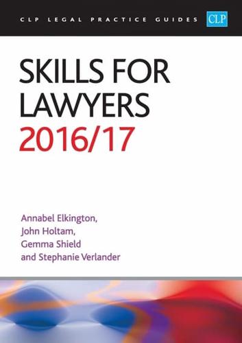 Skills for Lawyers 2016/2017