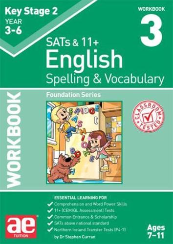 KS2 Spelling & Vocabulary Workbook 3