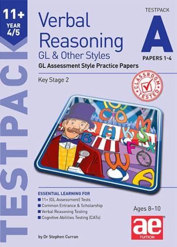 11+ Verbal Reasoning Year 4/5 GL & Other Styles Testpack A Papers 14